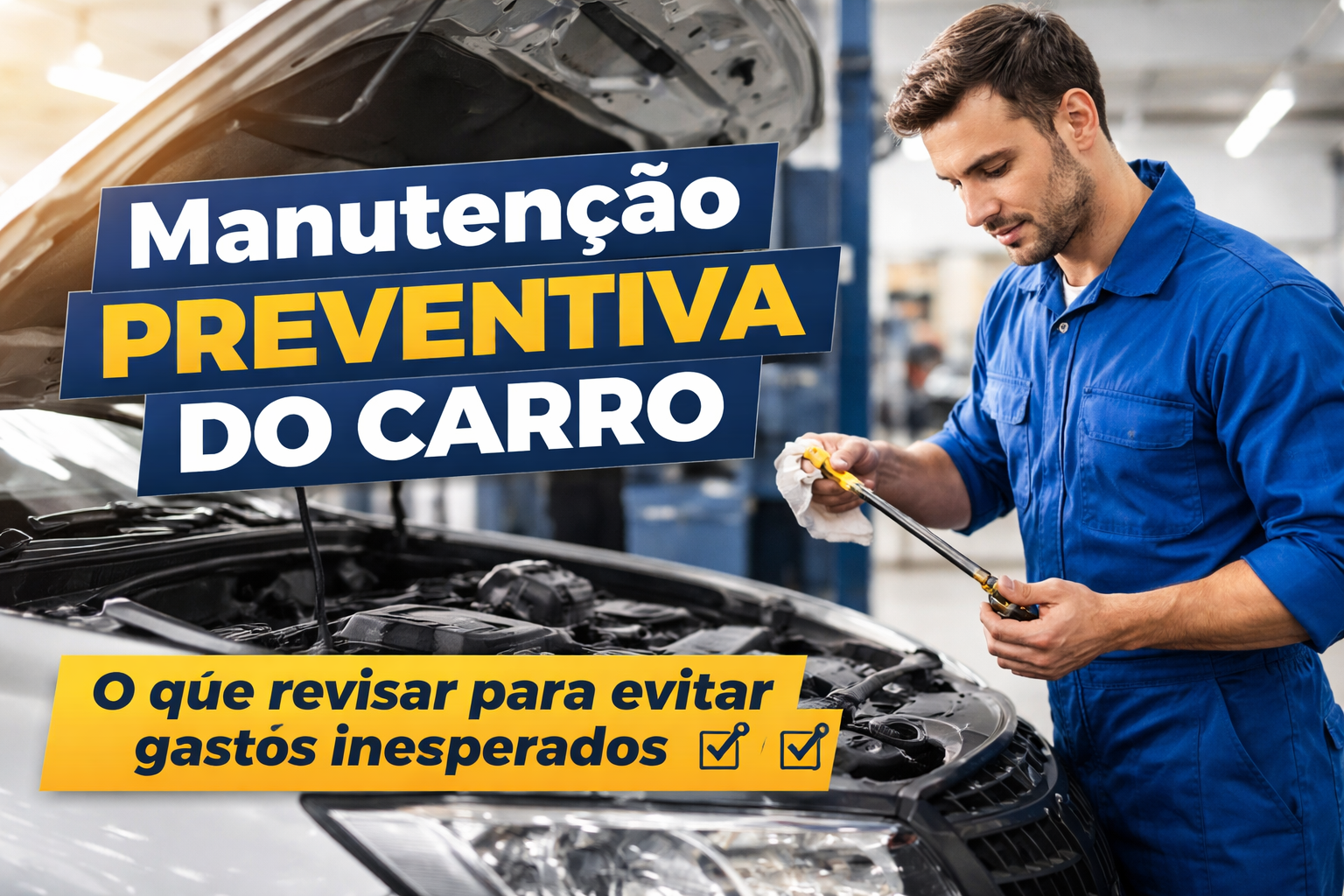 Manutenção preventiva do carro: o que revisar para evitar gastos inesperados